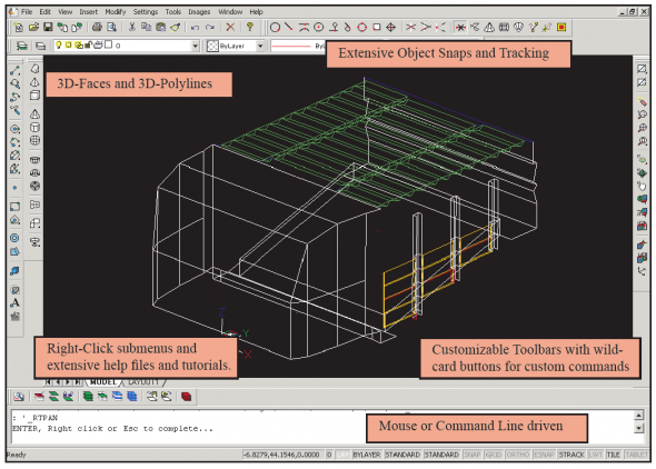 Screencapture of Bricscad™