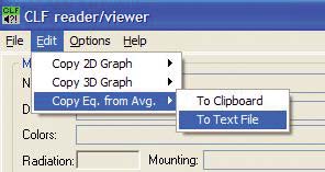 CLF reader / Viewer